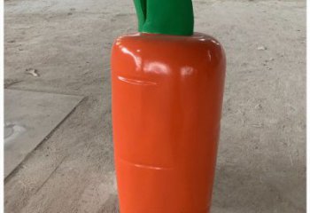 幾何蘿卜雕塑 庭院仿真雕塑 彩繪擺件