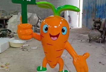 蘿卜雕塑 景觀校園蔬菜雕塑 商業(yè)街雕塑