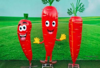 蘿卜雕塑 歐式步行街蔬菜雕塑 大型商場雕塑