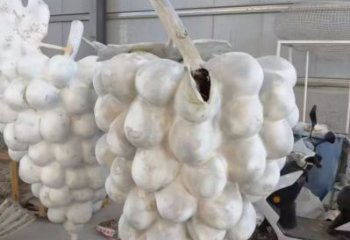 商業街葡萄雕塑 售樓處雕塑 水果擺件