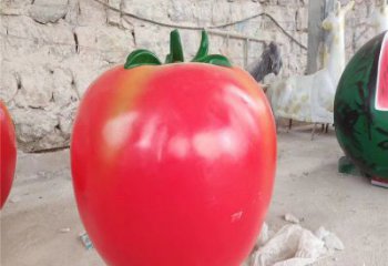 店門口西紅柿雕塑 創(chuàng)意景觀雕塑 仿真擺件