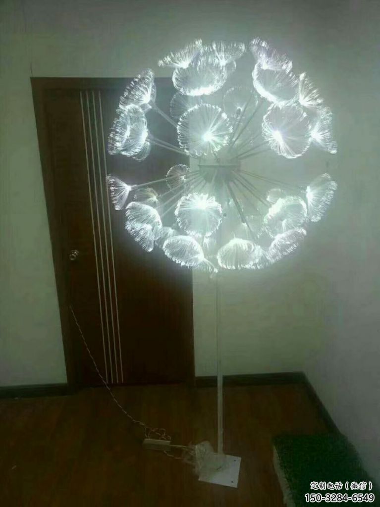 室內(nèi)蒲公英雕塑 仿真景觀植物雕塑 大型花卉雕塑