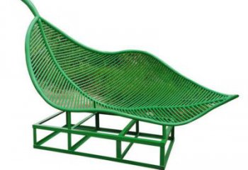 別墅區(qū)樹葉雕塑 大型別墅區(qū)植物雕塑 剪影花卉雕塑