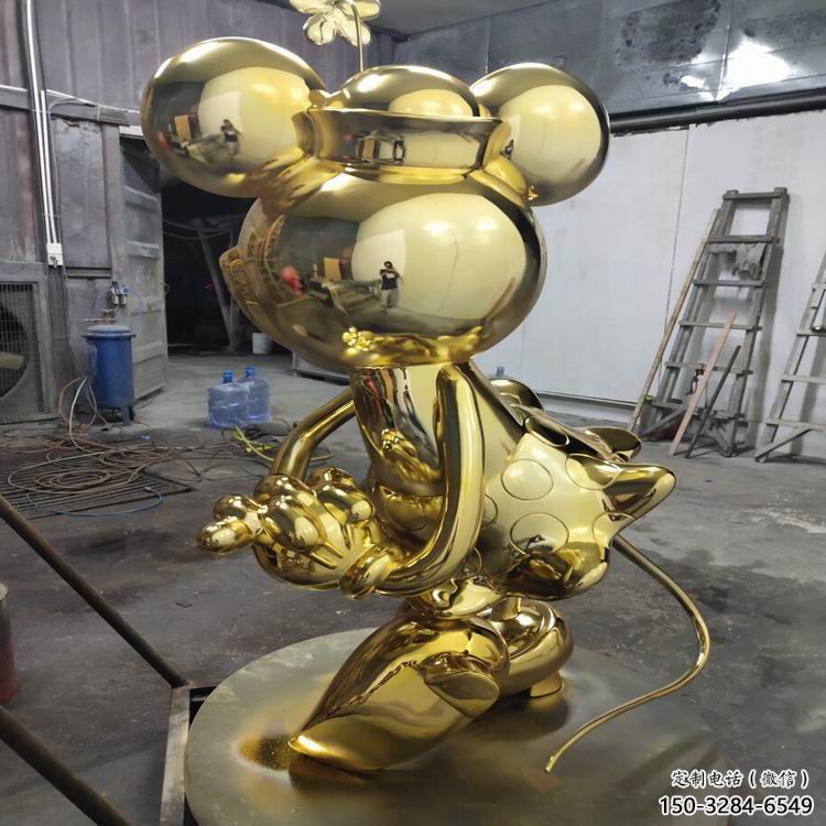 酒店米奇雕塑 景觀美陳卡通雕塑 現代動漫雕塑