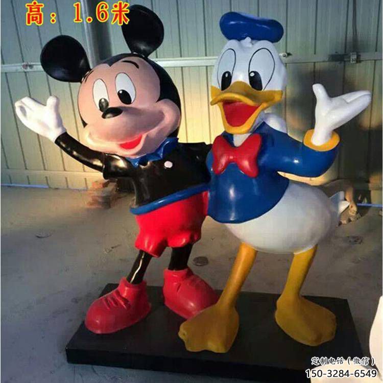 室內(nèi)米奇雕塑 仿真景觀動(dòng)漫雕塑 大型卡通雕塑