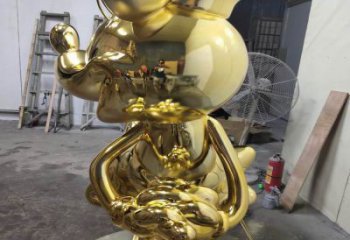 米奇雕塑 景觀美陳卡通雕塑 噴漆動漫雕塑