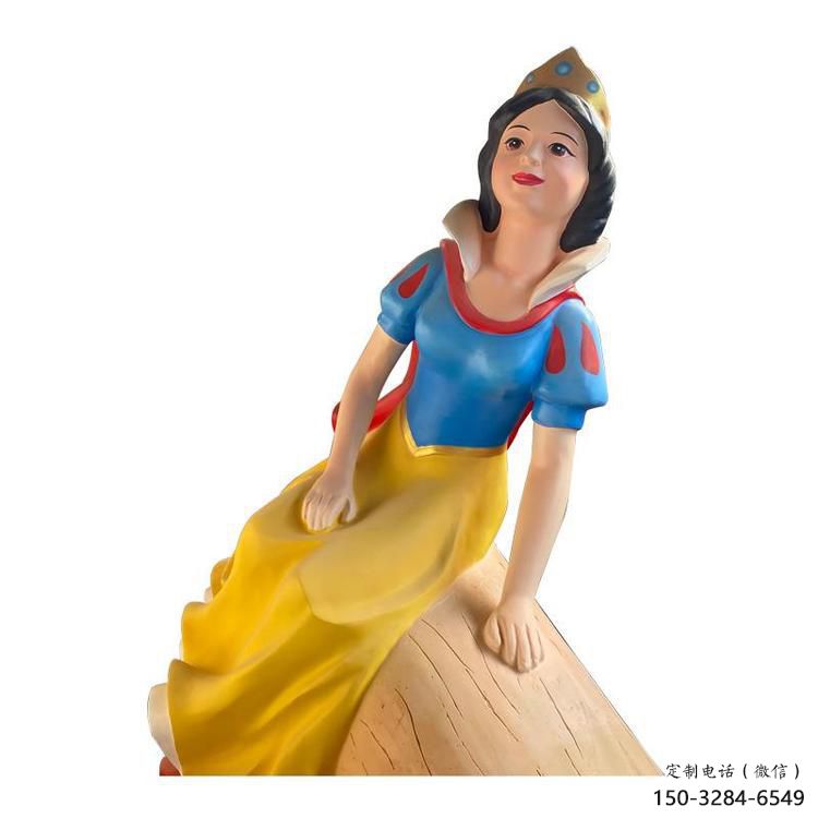 園林白雪公主雕塑 大型卡通雕塑 中式動(dòng)漫雕塑