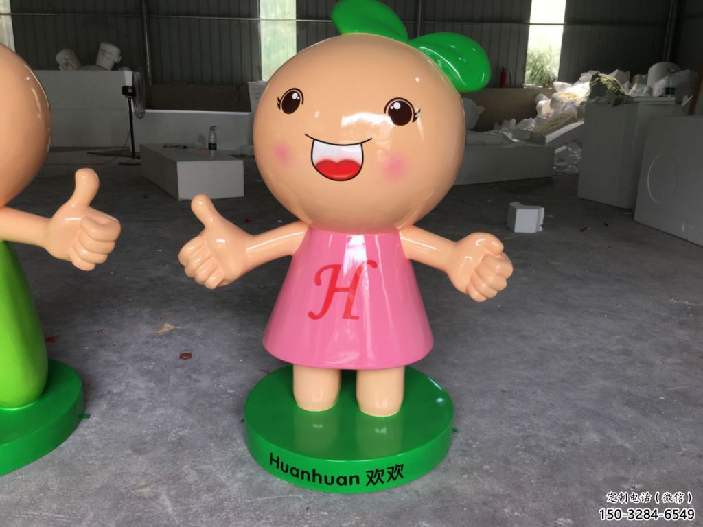 動(dòng)漫娃娃雕塑 店門口園林雕塑 卡通小品