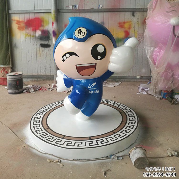 動漫娃娃雕塑 酒店公園雕塑 風景區擺件