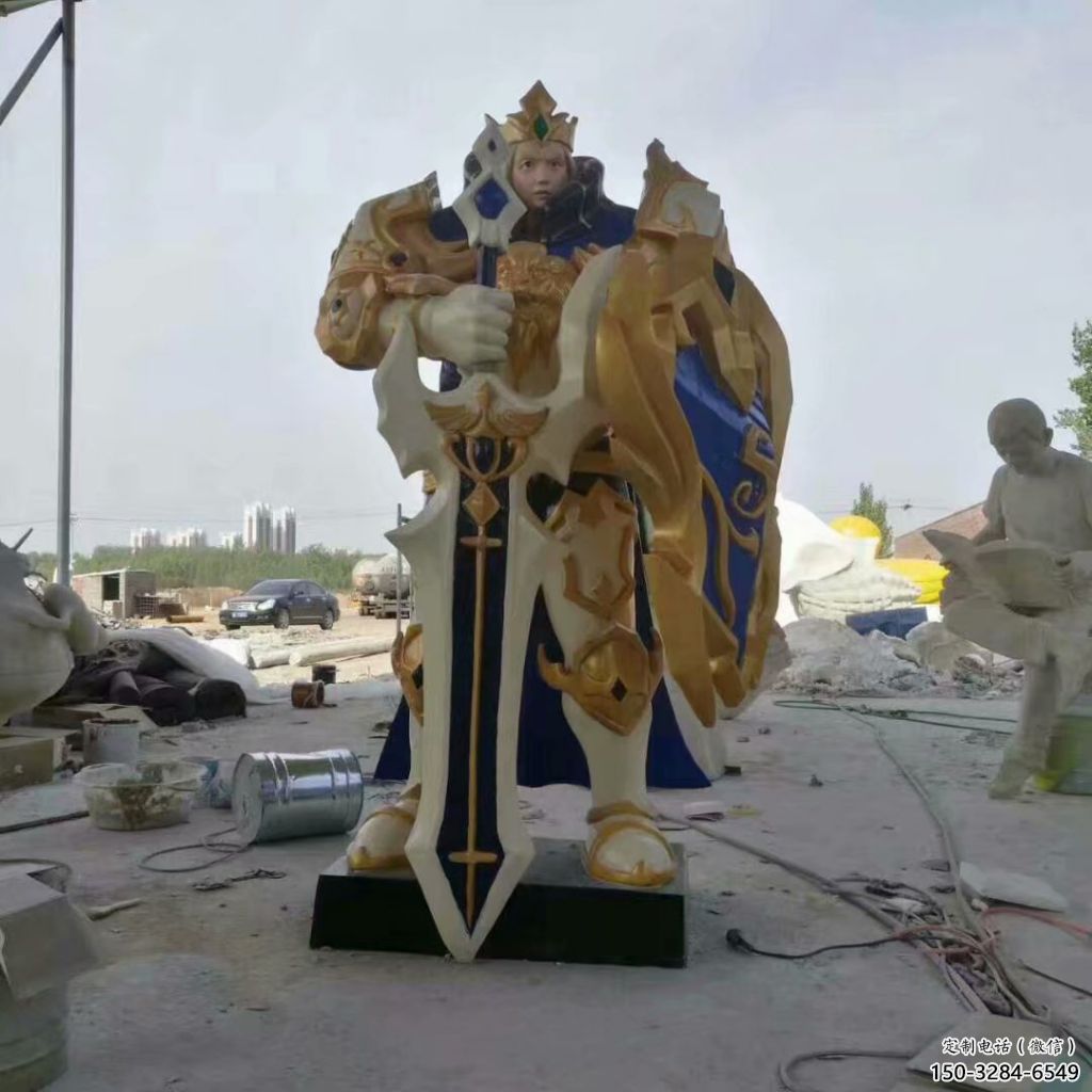 店門口機(jī)器人雕塑廠家 創(chuàng)意景觀雕塑 卡通擺件