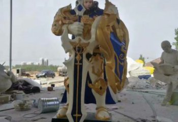 店門口機器人雕塑廠家 創(chuàng)意景觀雕塑 卡通擺件