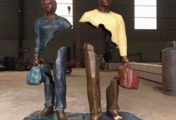 人體雕塑 仿真景觀西方雕塑 烤漆肖像雕塑