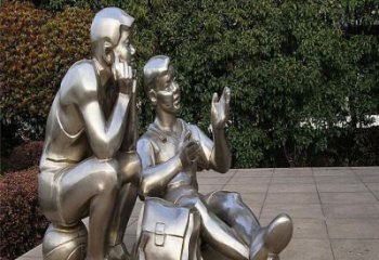 學生少先隊員雕塑 店門口園林雕塑 學生小品