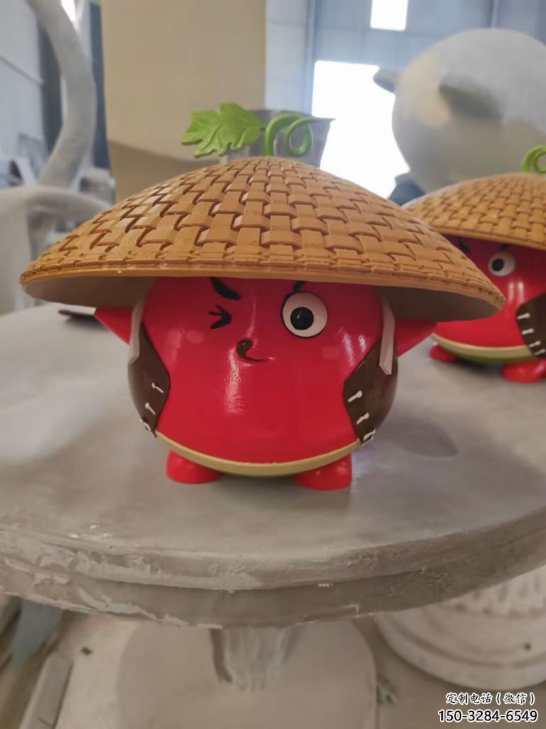 大型玩偶雕塑 商業街廣場雕塑 彩繪擺件