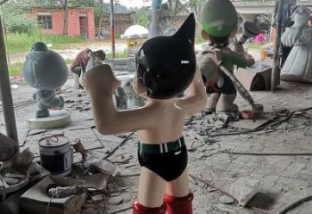 卡通玩偶雕塑 店門口園林雕塑 動(dòng)漫小品