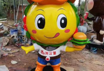 售樓處玩偶雕塑 商業街雕塑 卡通擺件