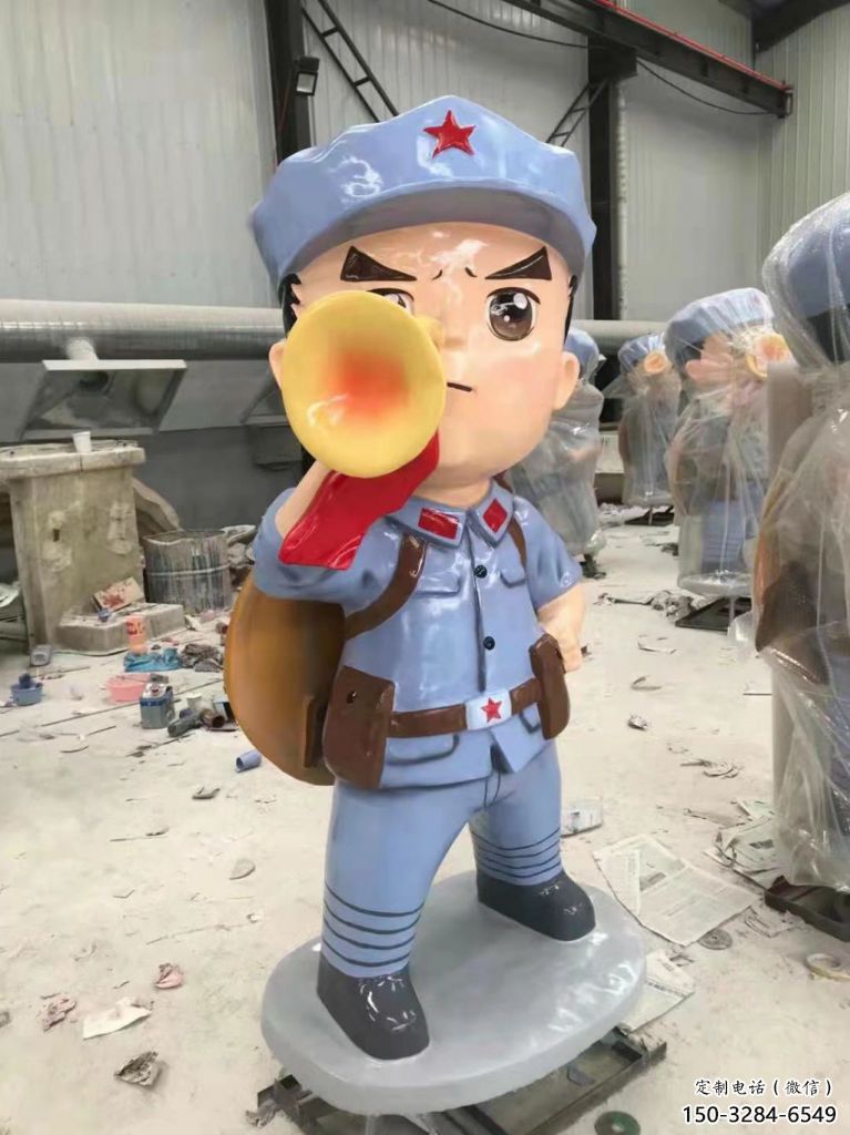 房地產交警雕塑 現代景觀士兵雕塑 幾何軍人雕塑