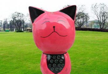 酒店機(jī)器貓雕塑 庭院卡通雕塑 彩繪小品