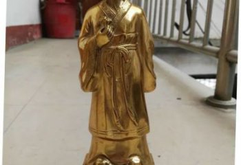 景觀扁鵲雕塑 鑄銅名醫(yī)雕塑 商業(yè)街藥王雕塑