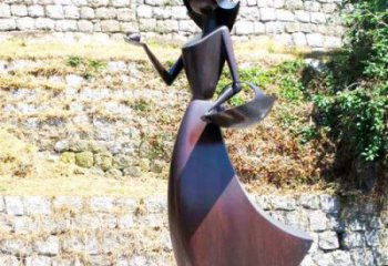 仿古女人雕塑 騰飛草地女性雕塑 房地產(chǎn)歐式雕塑