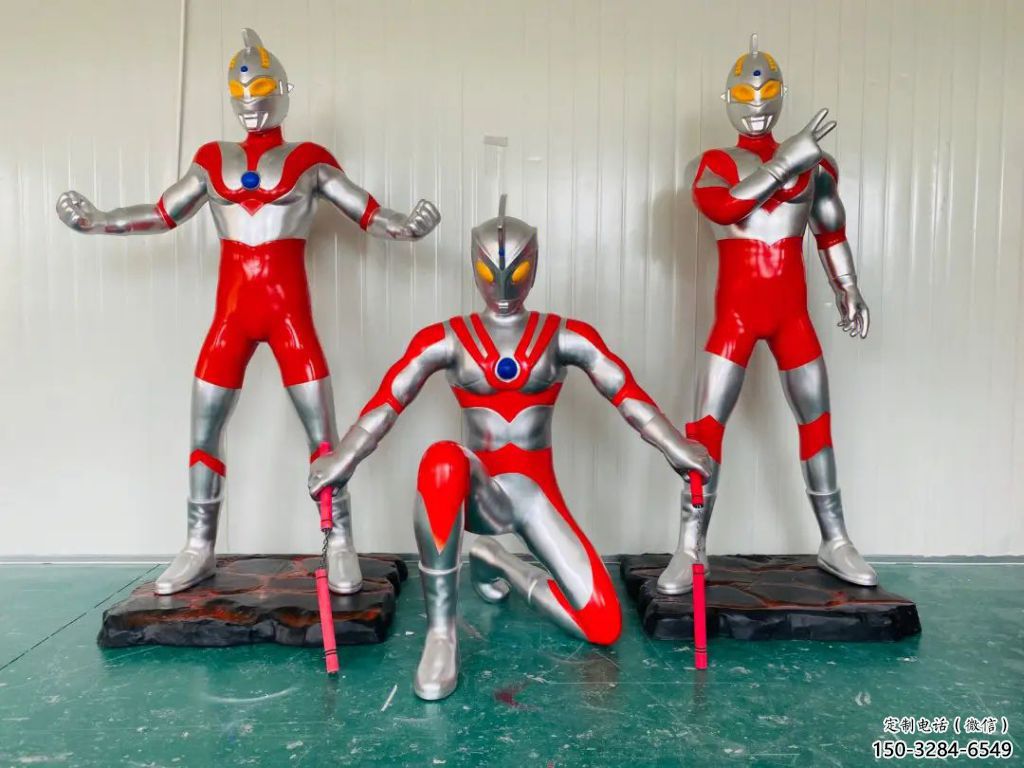 奧特曼雕塑 風(fēng)景區(qū)幾何雕塑 廣場(chǎng)小品