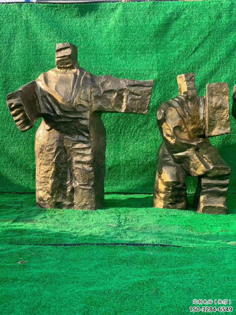 田間太極雕塑 彩繪民俗雕塑 園林?jǐn)[件