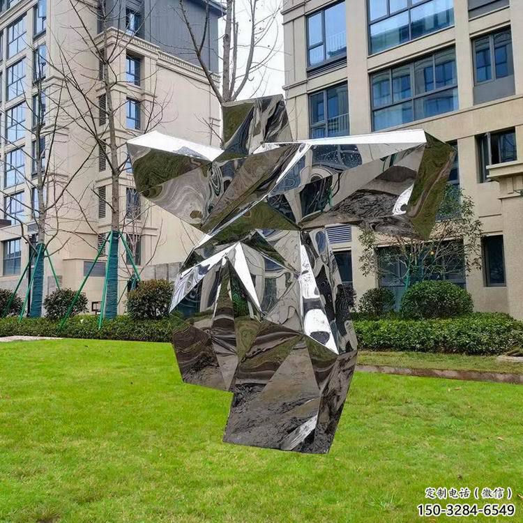 抽象太極雕塑廠家 店門口彩繪雕塑 步行街?jǐn)[件