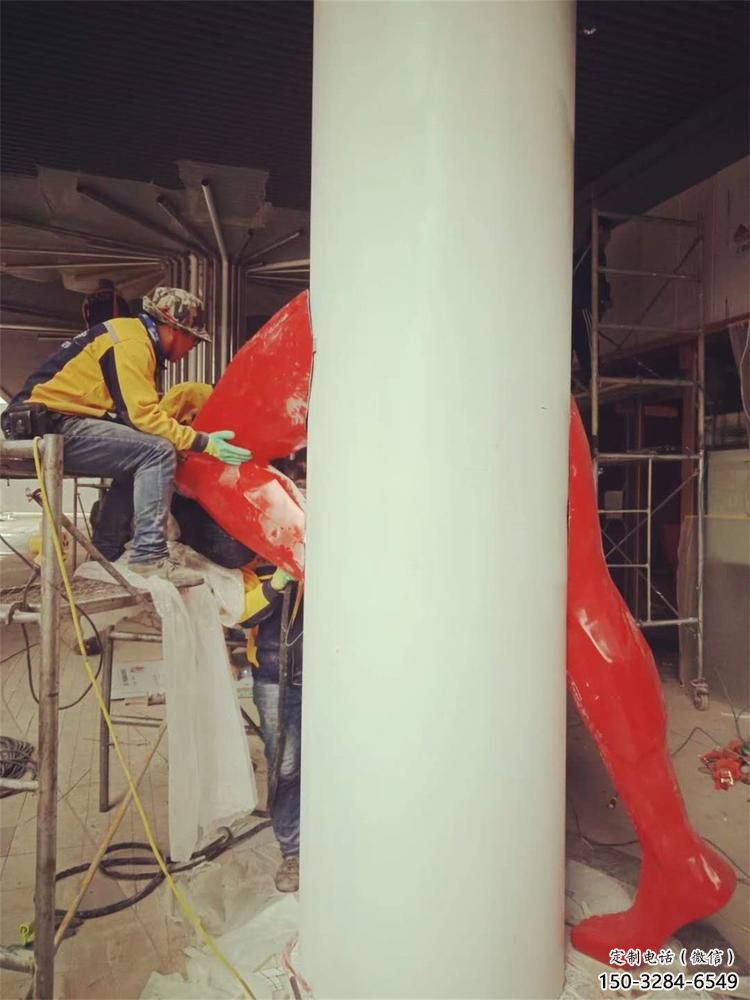 蜘蛛俠雕塑 風(fēng)景區(qū)幾何雕塑 廣場小品