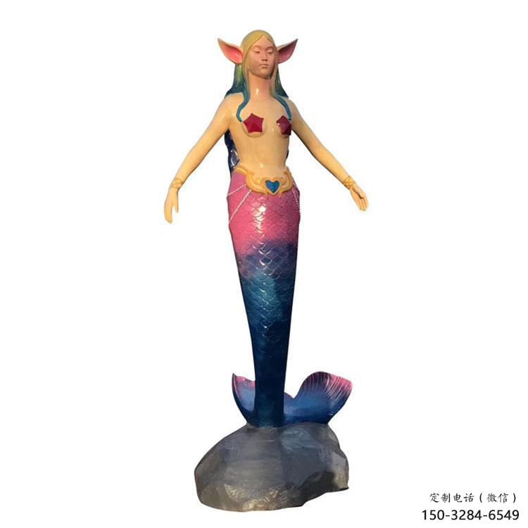 風景區美人魚雕塑 售樓處廣場雕塑 仿古擺件