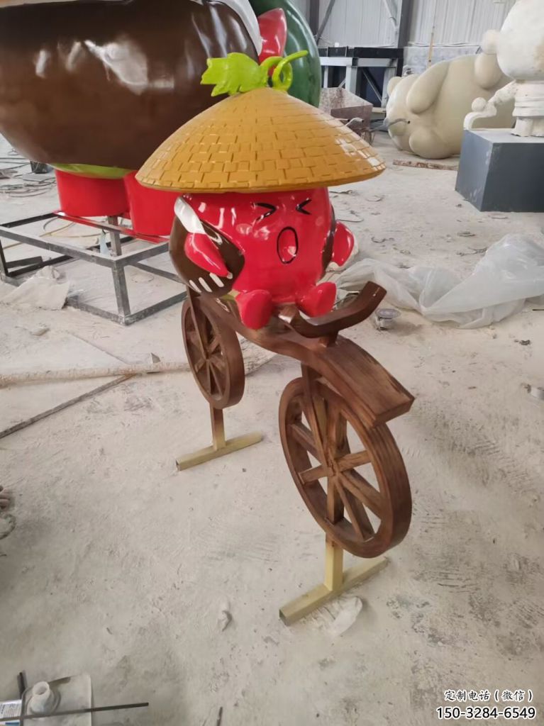 庭院公仔雕塑 城市彩繪雕塑 卡通小品