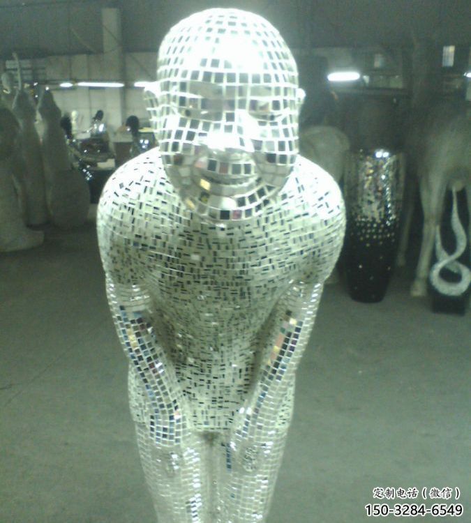 門口迎賓雕塑 售樓處仿真雕塑 彩繪小品