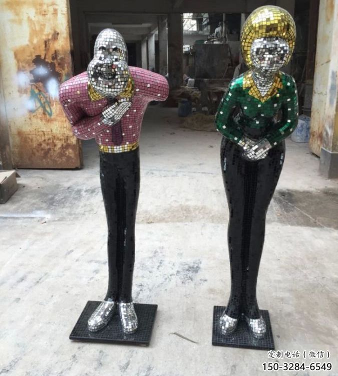 園林迎賓雕塑 城市廣場雕塑 步行街?jǐn)[件