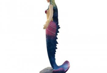 別墅區(qū)美人魚雕塑 大型別墅區(qū)雕塑 抽象動(dòng)漫雕塑