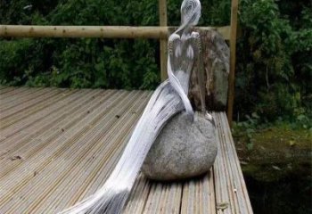 美人魚雕塑 抽象藝術(shù)雕塑 烤漆動(dòng)漫雕塑