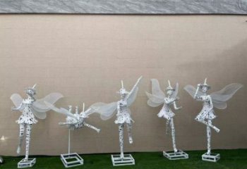 美陳小精靈雕塑 異形卡通雕塑 酒店動漫雕塑