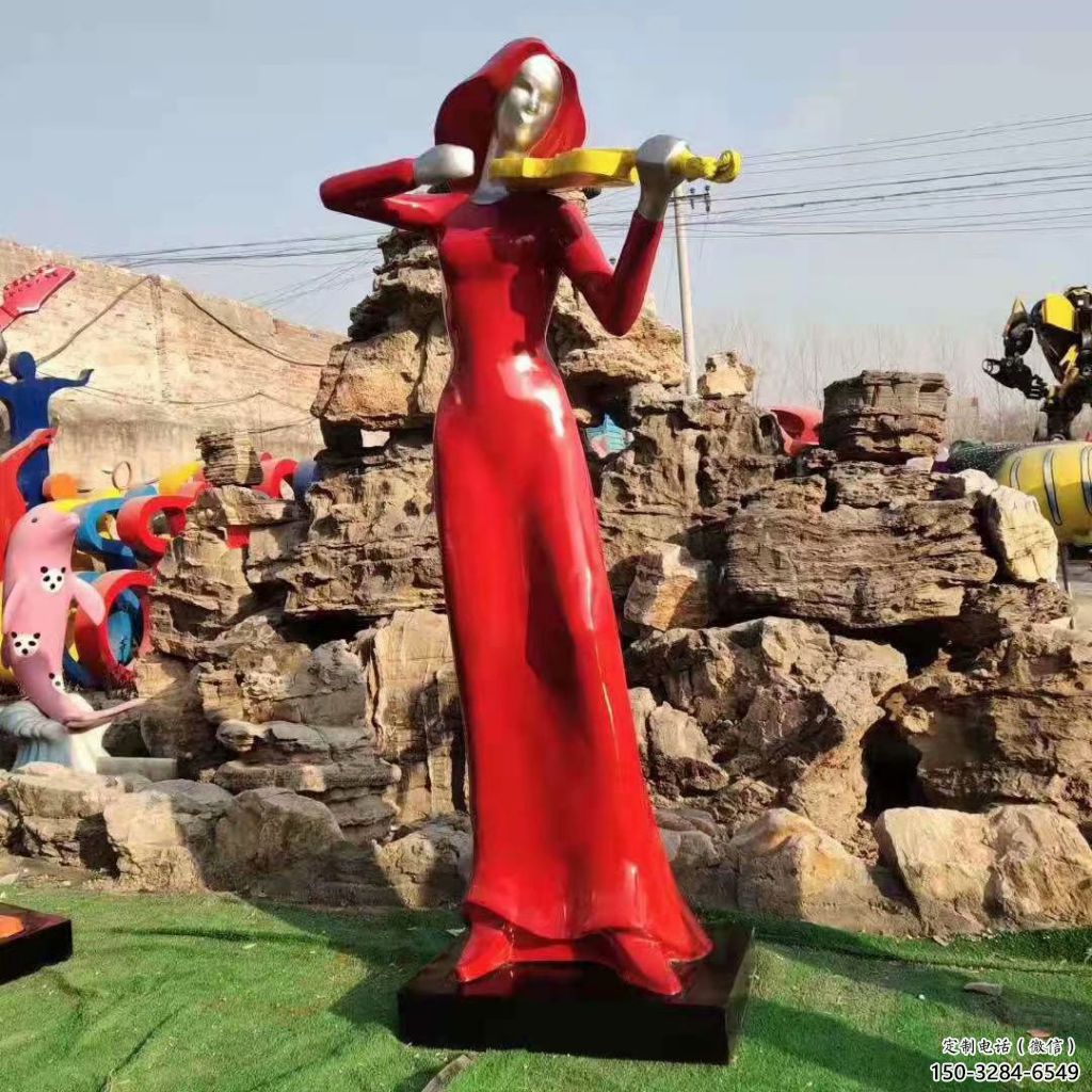 仿真吹拉彈唱雕塑 電鍍現(xiàn)代音樂(lè)雕塑 部隊(duì)音樂(lè)人雕塑