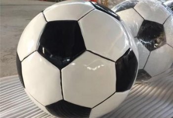 景觀籃球雕塑 烤漆大型球形雕塑 酒店球類雕塑