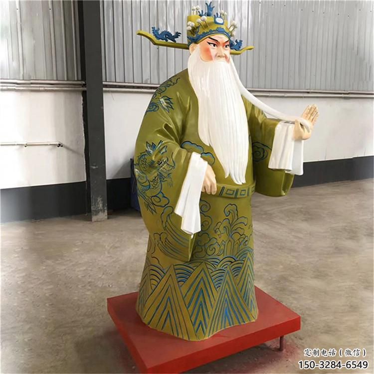 公園京劇雕塑 創意唱戲雕塑 美陳民俗雕塑