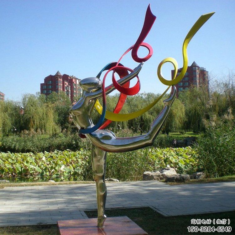 公園舞蹈雕塑 仿古跳舞雕塑 演員雕塑