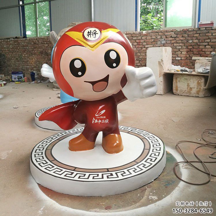 仿真象棋娃娃雕塑 現(xiàn)代民俗雕塑 戶(hù)外雕塑