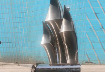 別墅區(qū)揚(yáng)帆雕塑 仿真遠(yuǎn)航雕塑 大型風(fēng)帆雕塑