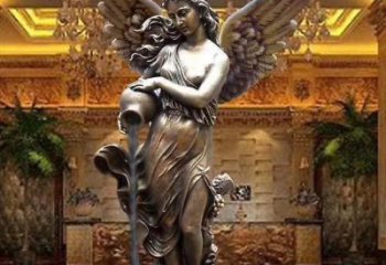 戶外和平女神雕塑 噴漆人物雕塑 抽象歐式雕塑