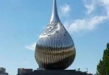 步行街水珠雕塑 游樂場(chǎng)淚滴雕塑 鑄造雕塑