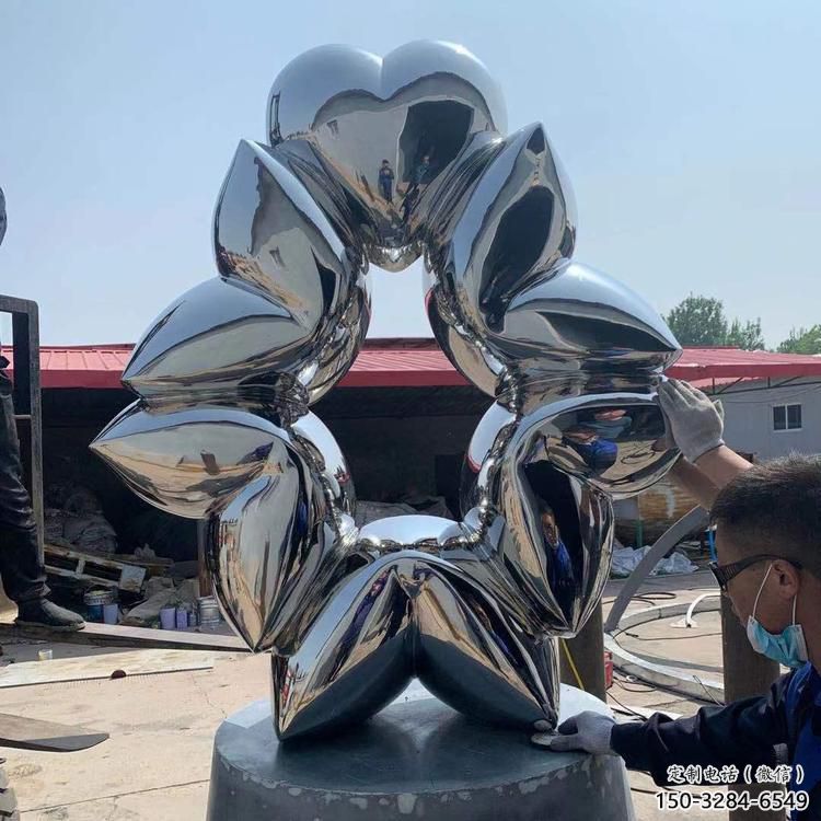 景觀心形雕塑 仿真桃心雕塑 景觀愛情雕塑