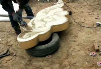 別墅區云彩雕塑 大型別墅區祥云雕塑 剪影祥云雕塑