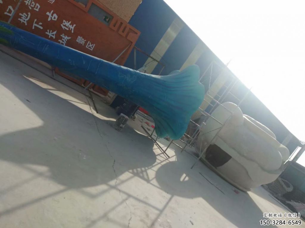 村口喇叭雕塑 啞光景觀雕塑 公園雕塑