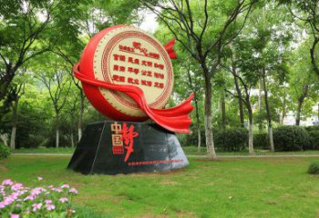 別墅區(qū)大鼓雕塑 大型別墅區(qū)雕塑 剪影鑼鼓雕塑