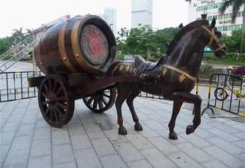 戶外酒壇子雕塑 噴漆酒文化雕塑 燈光酒壇雕塑