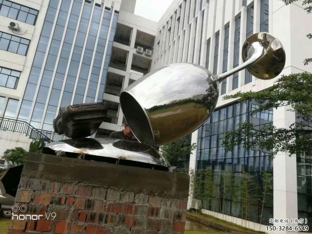 大門口酒杯雕塑 發光公園酒杯子雕塑 仿真杯子雕塑