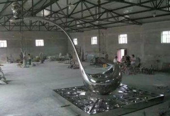 湯匙雕塑 景觀勺子雕塑 噴漆雕塑